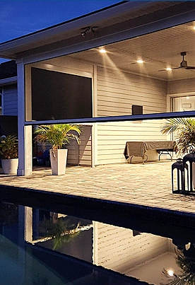 Patio Motorized Screens